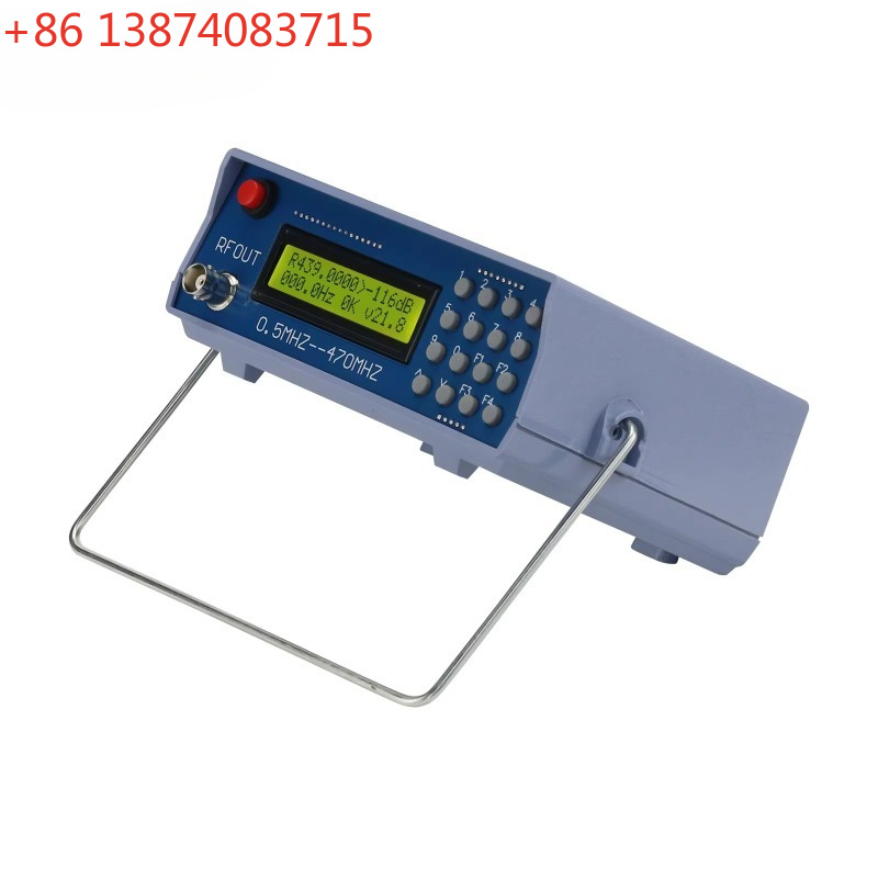 Rf Signal Generator 0.5Mhz To 470Mhz - เครื่องกำเนิดสัญญาณ 0.5MHz-470MHz เครื่องวัดและทดสอบสัญญาณ RF สำหรับวิทยุ FM