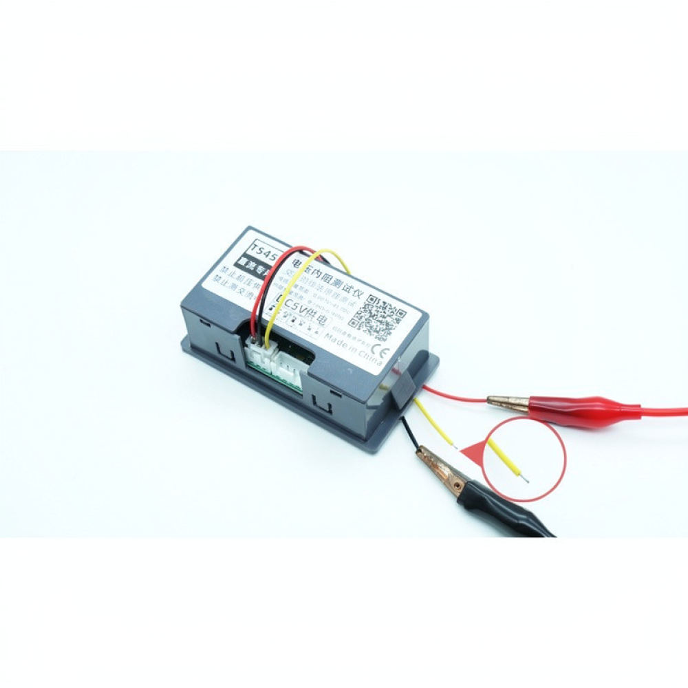 Battery Internal Resistance Tester Four Wire - เครื่องวัดแรงดันไฟฟ้าแบบมีสายภายในสี่เส้น สำหรับการทดสอบประสิทธิภาพของแบตเตอรี่และการบำรุงรักษาตามปกติ