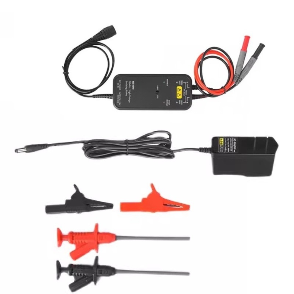 HT8050 HT8100 หัววัดออสซิลโลสโ - High Voltage Differential Probe 100Mhz 1300V บทวิจารณ์และราคา