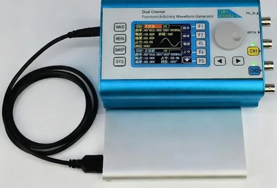 สำหรับเครื่องกำเนิดสัญญาณฟังก์ - Dual Channel Arbitrary Waveform Function Generator 60Mhz บทวิจารณ์และราคา